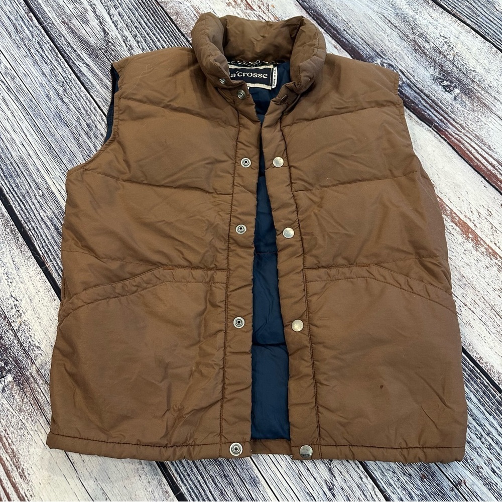 Brown LaCrosse Puffer Vest